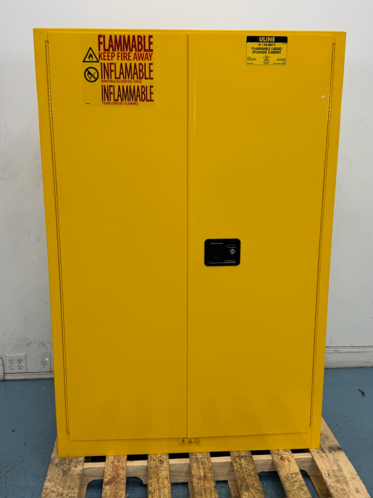 Image of ULine 45 Gallon Flammable Liquid Storage eCabinet